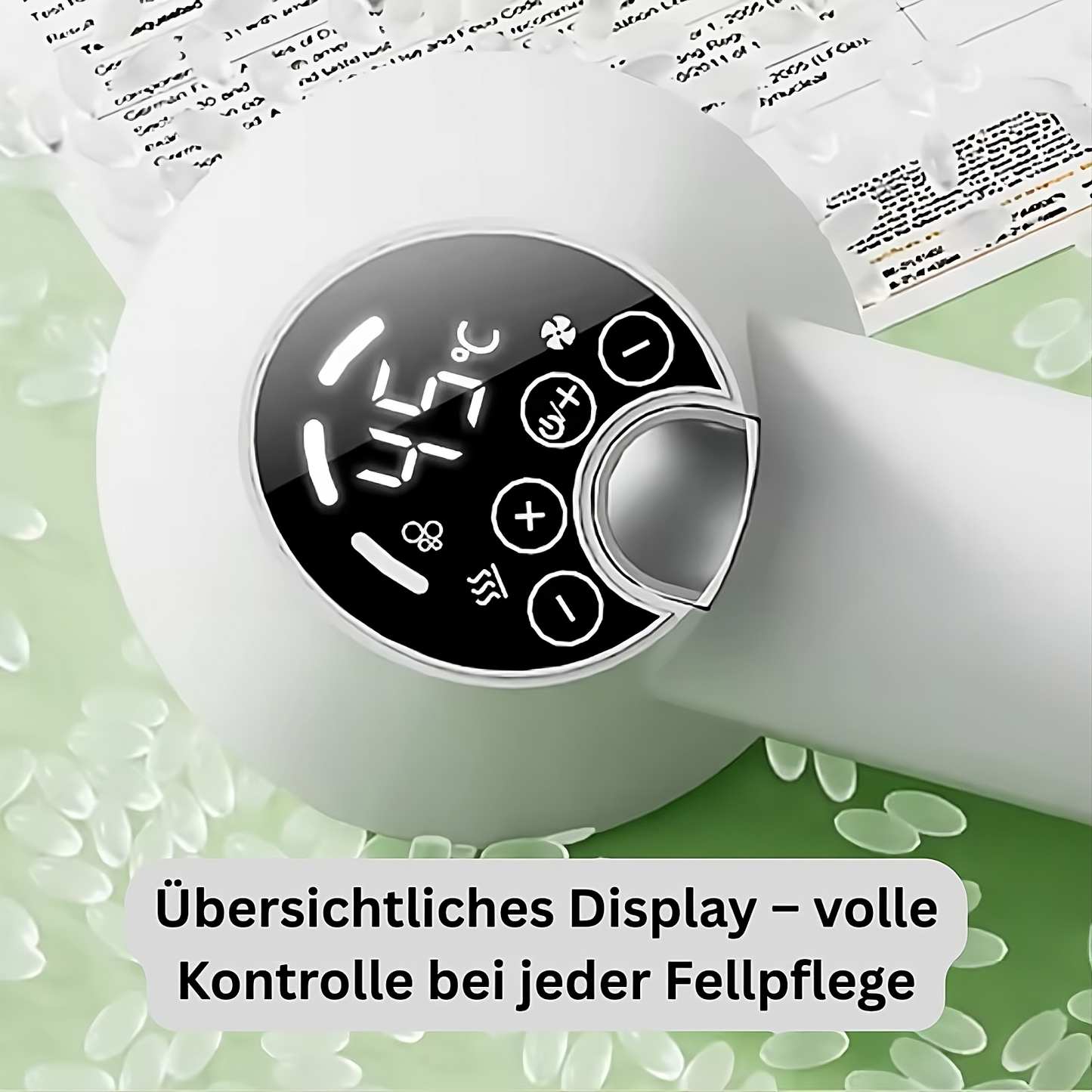 HairHero – Der 2-in-1 Haustier-Felltrockner für stressfreie Fellpflege + gratis E-Book