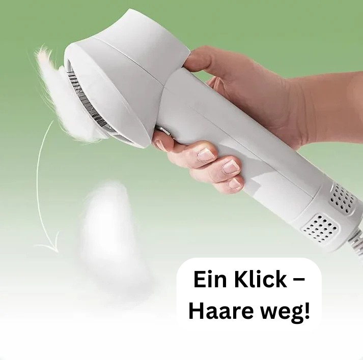 HairHero – Der 2-in-1 Haustier-Felltrockner für stressfreie Fellpflege + gratis E-Book